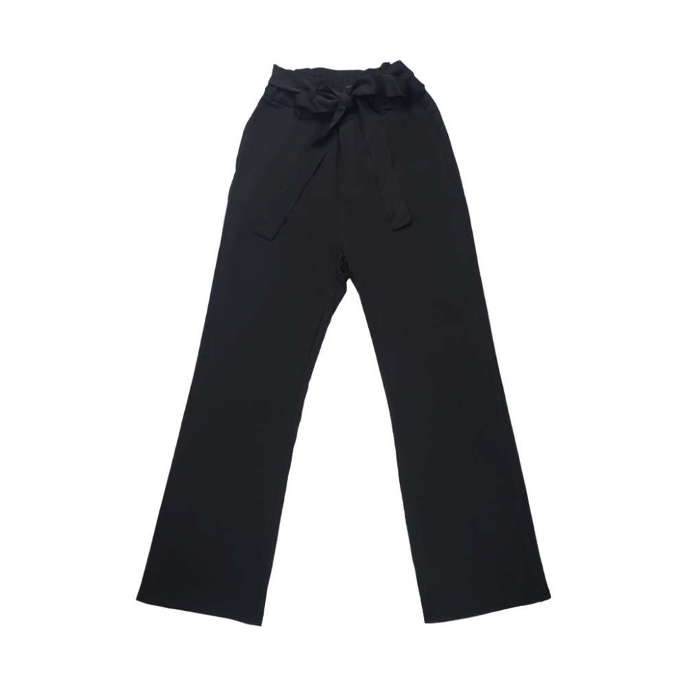 NEW "IN THE LOOP" High Waisted Woven Black Pant